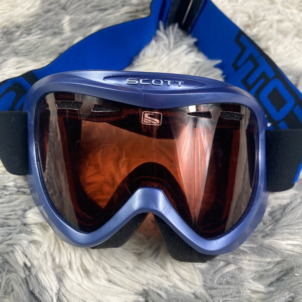 Scott Motocross Goggles Blue